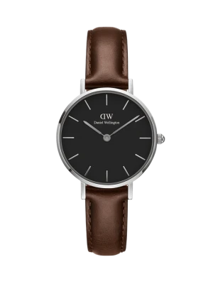 Daniel Wellington DW Watch Petite Bristol Black Silver 28mm MIC