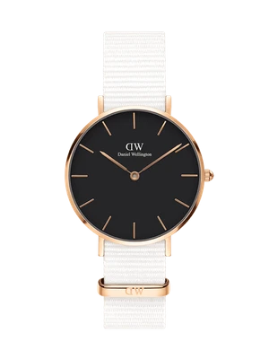 Daniel Wellington DW Watch Petite Dover Black Rose Gold