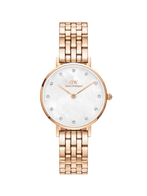 Daniel Wellington DW Watch Petite Lumine 5-Link Melrose Rose Gold