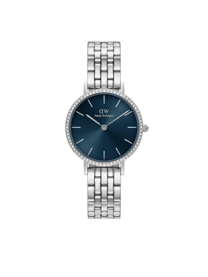 Daniel Wellington DW Watch Petite Lumine Bezel 5-Link Arctic S Silver
