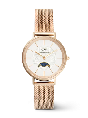 Daniel Wellington DW Watch Petite Lune Melrose Rose Gold