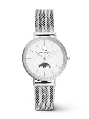Daniel Wellington DW Watch Petite Lune Sterling Silver