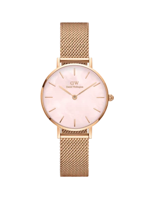 Daniel Wellington DW Watch Petite Melrose Pearl Rose Gold
