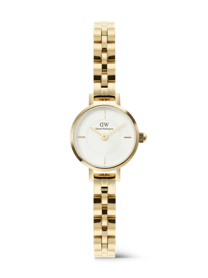 Daniel Wellington DW Watch Petite Mini Arch 3-link White Gold Rose