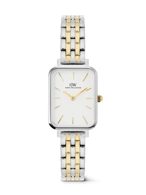 Daniel Wellington DW Watch Quadro 5-link Two Tone 20x26mm Silver