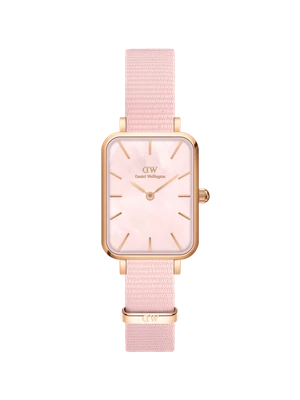 Daniel Wellington DW Watch Quadro Coral Rose Gold