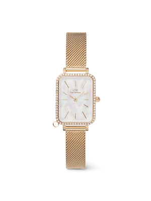 Daniel Wellington DW Watch Quadro Crystal Zodiac Evergold Gold