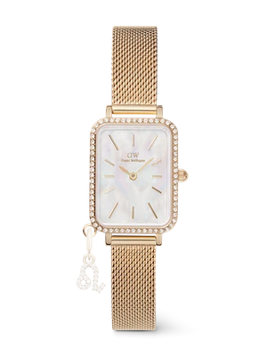 Daniel Wellington DW Watch Quadro Crystal Zodiac Evergold Gold