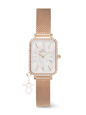 Daniel Wellington DW Watch Quadro Crystal Zodiac Melrose Rose Gold