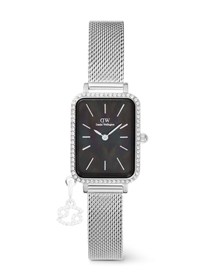 Daniel Wellington DW Watch Quadro Crystal Zodiac Sterling Silver