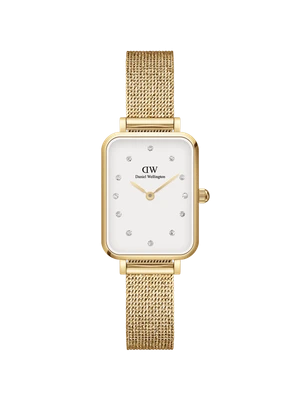 Daniel Wellington DW Watch Quadro Lumine Pressed Evergold Gold