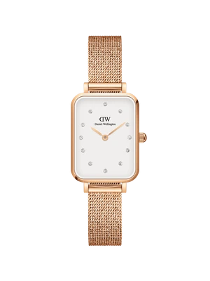 Daniel Wellington DW Watch Quadro Lumine Pressed Melrose Rose Gold