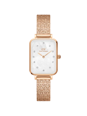 Daniel Wellington DW Watch Quadro Lumine Pressed Piano Rose Gold