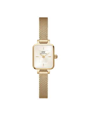 Daniel Wellington DW Watch Quadro Mini Evergold Champagne Gold