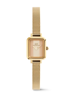 Daniel Wellington DW Watch Quadro Mini Evergold Conwy Gold 15mm