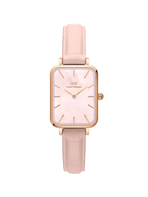 Daniel Wellington DW Watch Quadro Pressed Rouge Rose Gold