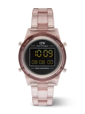 Daniel Wellington DW Watch Retro Digital Dark Pink