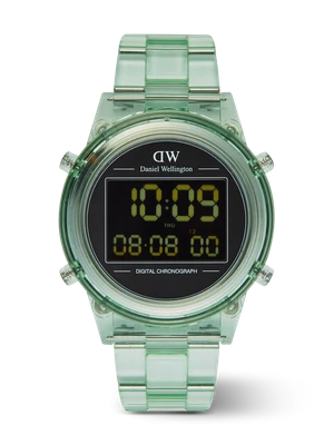 Daniel Wellington DW Watch Retro Digital Light Green