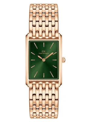 Daniel Wellington zegarek Bound 9-Link Emerald Sunray damski kolor złoty DW00100704