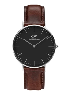 Daniel Wellington zegarek Classic Black Durham 36 męski kolor brązowy DW00100143