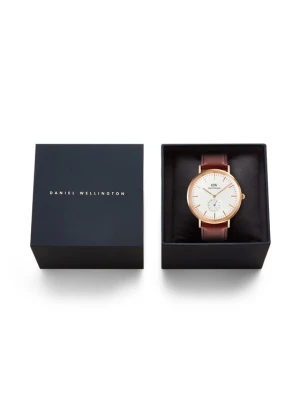 Daniel Wellington Zegarek Classic St. Mawes Horloge DW00100871 Brązowy