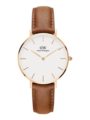 Daniel Wellington zegarek damski kolor brązowy DW00100172