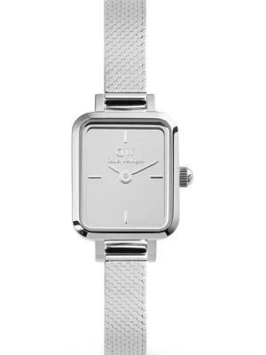 Daniel Wellington zegarek damski kolor srebrny DW00100800