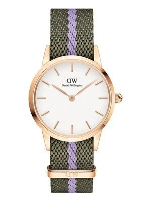 Daniel Wellington zegarek damski kolor zielony DW00100680