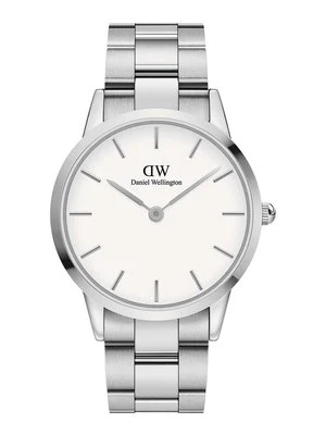 Daniel Wellington zegarek Iconic Link 36 kolor srebrny