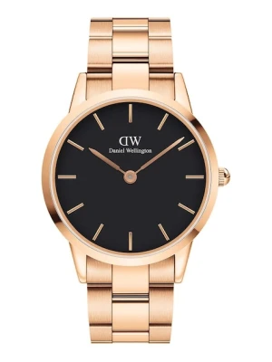Daniel Wellington zegarek Iconic Link 40 męski kolor różowy
