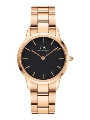 Daniel Wellington zegarek Iconic Link damski kolor różowy