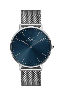 Daniel Wellington zegarek męski kolor srebrny