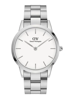 Daniel Wellington zegarek męski kolor srebrny DW00100341