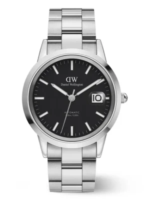 Daniel Wellington zegarek męski kolor srebrny DW00100482