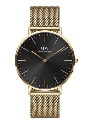 Daniel Wellington zegarek męski kolor złoty