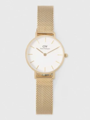 Daniel Wellington zegarek Petite 28 Evergold damski kolor złoty