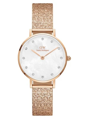 Daniel Wellington zegarek Petite 28 Lumine damski kolor różowy