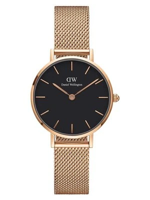 Daniel Wellington zegarek Petite 28 Melrose damski kolor różowy