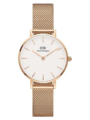 Daniel Wellington zegarek Petite 28 Melrose damski kolor różowy