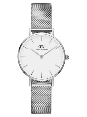 Daniel Wellington zegarek Petite 28 Sterling damski kolor srebrny