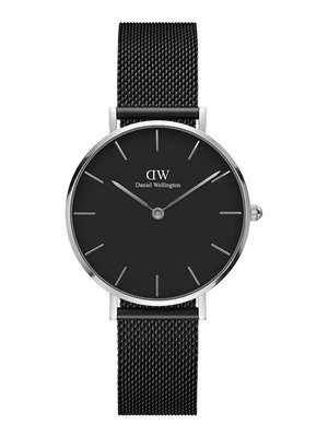 Daniel Wellington zegarek Petite 32 Ashfield damski kolor srebrny