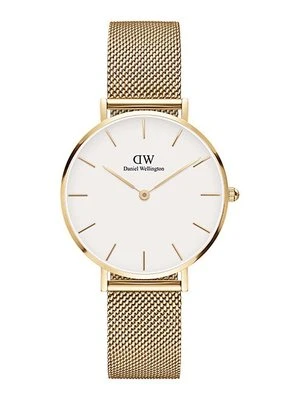 Daniel Wellington zegarek Petite 32 Evergold damski kolor złoty