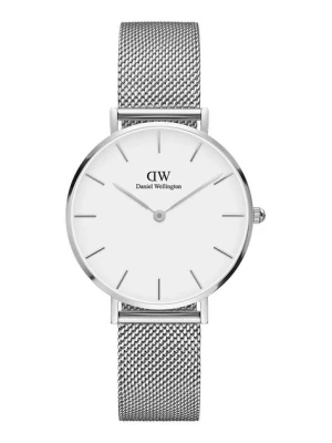 Daniel Wellington zegarek Petite 32 Sterling damski kolor srebrny