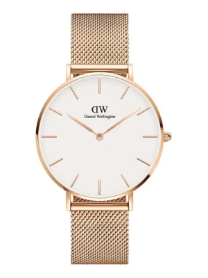 Zdjęcie produktu Daniel Wellington zegarek Petite 36 Melrose damski kolor różowy