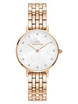 Daniel Wellington zegarek Petite Lumine 28 5-Link damski kolor złoty