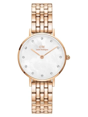 Daniel Wellington zegarek Petite Lumine 28 5-Link damski kolor złoty