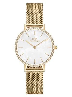 Daniel Wellington zegarek Petite Lumine Bezel Evergold damski kolor złoty DW00100662