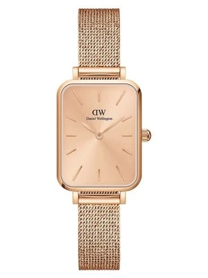 Daniel Wellington zegarek Quadro 20X26 damski kolor różowy