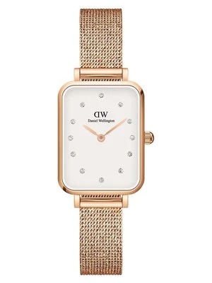 Daniel Wellington zegarek Quadro 20X26 damski kolor różowy