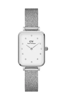 Daniel Wellington zegarek Quadro 20X26 damski kolor srebrny